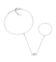 Ringe Amen Dame Baciamano in Silber Zircone BAMABBZ1 - BAMABBZ1